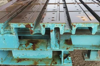 FLOOR PLATES T-SLOTTED LAYOUT TABLE  58"W X 137-1/2"L X 32"H Boring Mill Tooling | Cleveland Machinery Sales, Inc. (3)