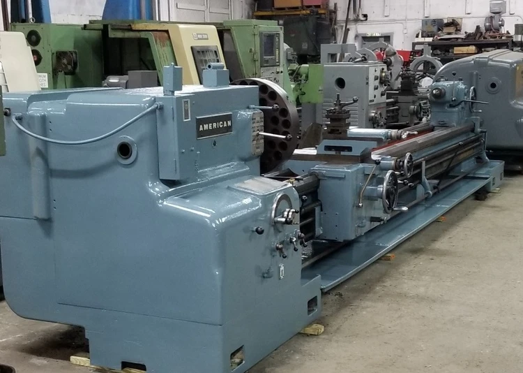 1964 AMERICAN 30" SWING X 198" CC Lathes, Engine | Cleveland Machinery Sales, Inc.