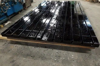 FLOOR PLATES USED T-SLOTTED TABLE  84"W X 148-1/2"L X 9"H Boring Mill Tooling | Cleveland Machinery Sales, Inc. (3)