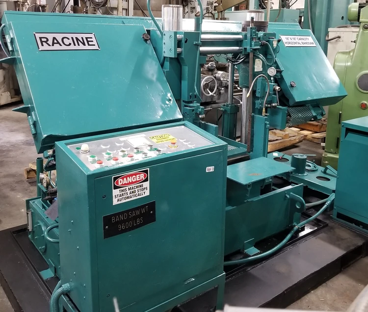 RACINE 16 Saws, BAND, HORIZONTAL | Cleveland Machinery Sales, Inc.