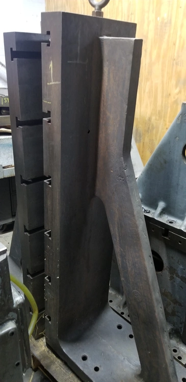 ANGLE PLATES 11 3/4" x 48 1/2" Boring Mill Tooling | Cleveland Machinery Sales, Inc.