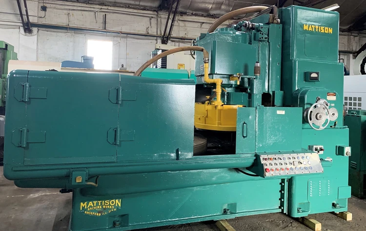 1979 MATTISON 72" Grinders, Vertical Rotary | Cleveland Machinery Sales, Inc.