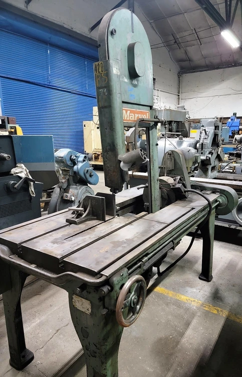 MARVEL #8/M8/M3 Saws, BAND, VERTICAL | Cleveland Machinery Sales, Inc.
