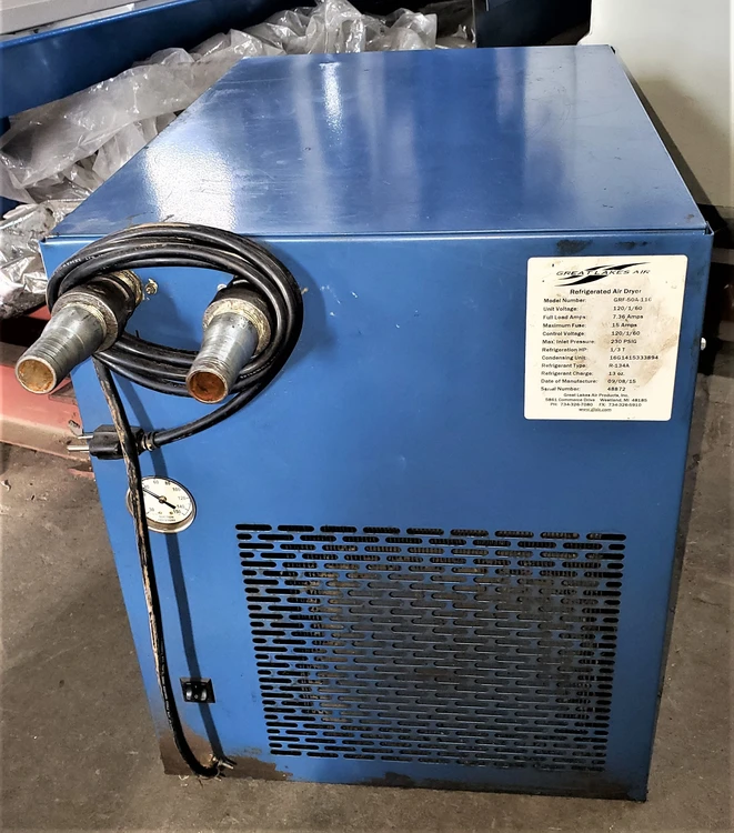 2015 GREAT LAKES AIR PRODUCTS GRF-50A-116 Air Compressors, AIR DRYERS | Cleveland Machinery Sales, Inc.