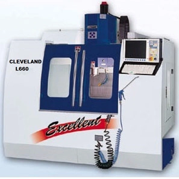 CLEVELAND L660 LINEAR WAY VMC Machining Center, Vertical, CNC | Cleveland Machinery Sales, Inc.